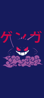 gengar ghost pokemon hd phone