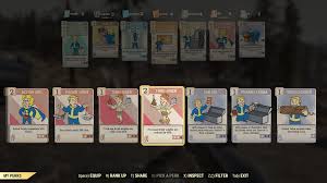 Fallout 76 Guide Heres All The Perk Cards Weve Found