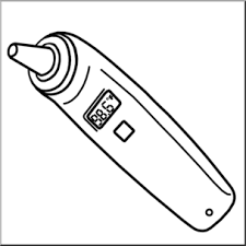 Discover indoor thermometers on amazon.com at a great price. Clip Art Medicine Medical Technology Thermometer Infrared Ear B W I Abcteach Com Abcteach