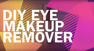 diy eye makeup remover tutorial video