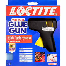loce hot melt glue gun and 2 glue