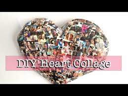 Diy Paper Mache Heart Collage Wall