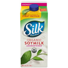 silk organic unsweetened soy milk 64oz