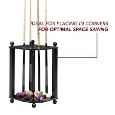 corner floor pool rack