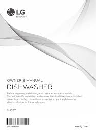 This information is important if the dishwasher requires repair. Lg D1450lf1 Owner S Manual Manualzz