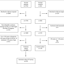 Flow Chart Of The Study For The Individuals With Scoliosis