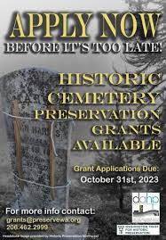 historic cemetery grant program