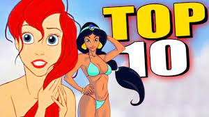 Top 10 HOTTEST Disney Princesses - YouTube