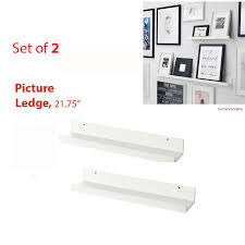 ikea 2 picture ledges wall floating