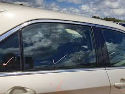 Passenger Rear Door Glass Without