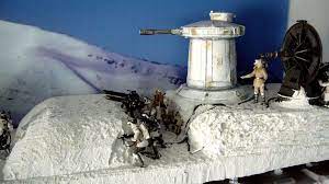 Star wars diorama hoth was the sixth planet of the remote hoth system. Hoth Battle Diorama Star Wars Hoth Star Wars Action Figures Display Star Wars Diy