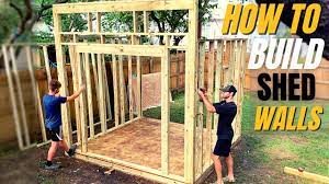 shed wall framing guide for modern shed