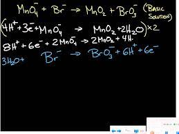 Balancing Redox Equations Half
