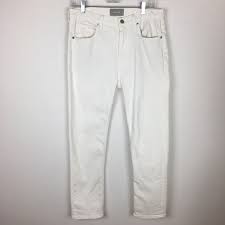 Everlane Straight Leg White Jeans Size 29r