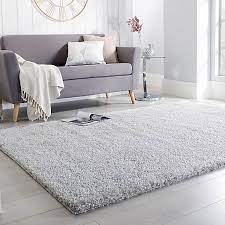 velvet silver rug 160 x 230 cm
