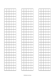 Blank Neck Diagram 03 X 24 Blank Fretboard 3 Blocks Each