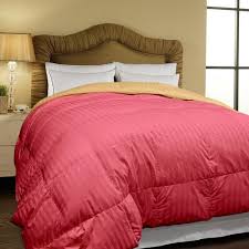 Cotton Micro Stripe Dyed Red Bed