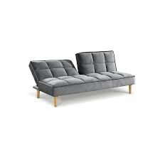 3 Seater Velvet Sofa Bed
