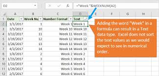 3 Tips For Calculating Week Numbers From Dates In Excel