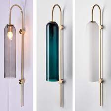 Glass Float Glide Wall Sconce Simig