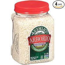 If you cook a cup of dry brown rice, you'll end up with about four cups of cooked rice. Amazon Com Riceselect Arborio Rice Risotto Rice Gluten Free Non Gmo 32 Oz Pack Of 4 Jars Arborio Rice Produce Grocery Gourmet Food