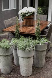 large outdoor planters