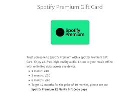 gift spotify premium together us