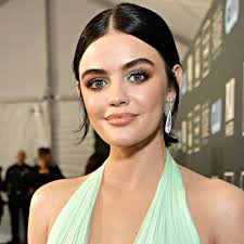 lucy hale debuted a faux hawk in her