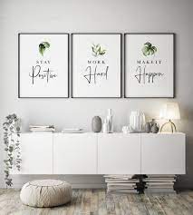 Office Decor Wall Art Stay Positive