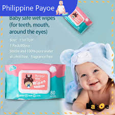 baby wipes 80pcs scentless cotton wipes