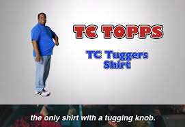 the only shirt with a tugging and