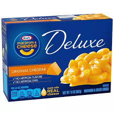 kraft macaroni cheese deluxe