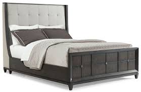regency queen upholstered bed