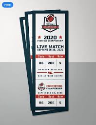 Free Sports Event Ticket Ticket Template Event Ticket