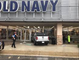 truck crashes into old navy in port st