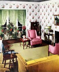 cheerful 1930s morning room