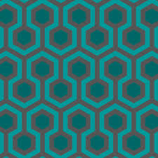 retro 1970s abstract pattern