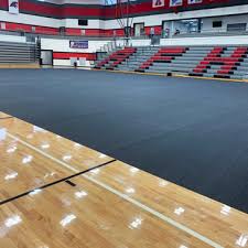gym floor covering carpet tiles at