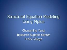 Ppt Structural Equation Modeling