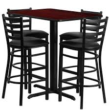 restaurant tables and chairs