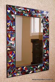 Stained Glass Mosaic Mirror