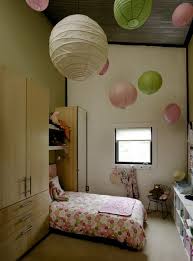 paper lanterns bedroom