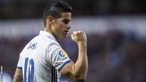 He was the second youngest . Real Madrid James Rodriguez Joins Bayern Munich On Loan Bbc Sport