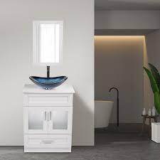 vanity base with vessel sink ideas on