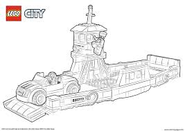 Here is a wonderful collection of coloring pages of airplanes for you to print out. Lego City Boat Transport Ferry Coloring Pages Printable