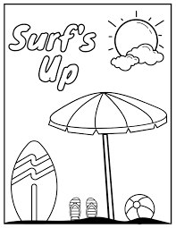 15 free summer coloring pages for kids