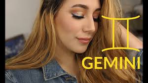 easy gemini zodiac makeup tutorial