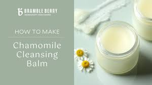 diy chamomile cleansing balm easy