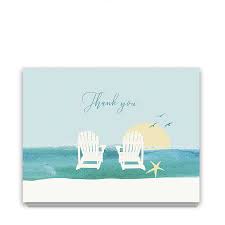 The beach report card is based on the routine monitoring of beaches conducted by local health agencies and dischargers. Beach Theme Wedding Thank You Cards With Adirondack Chairs