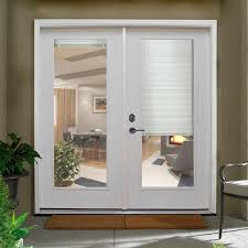 White Primed Steel Patio Door